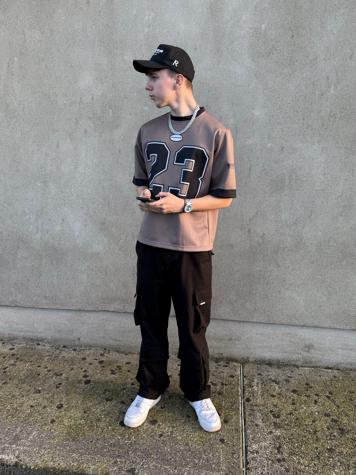 Signature NFL Jersey - Mocha/Black