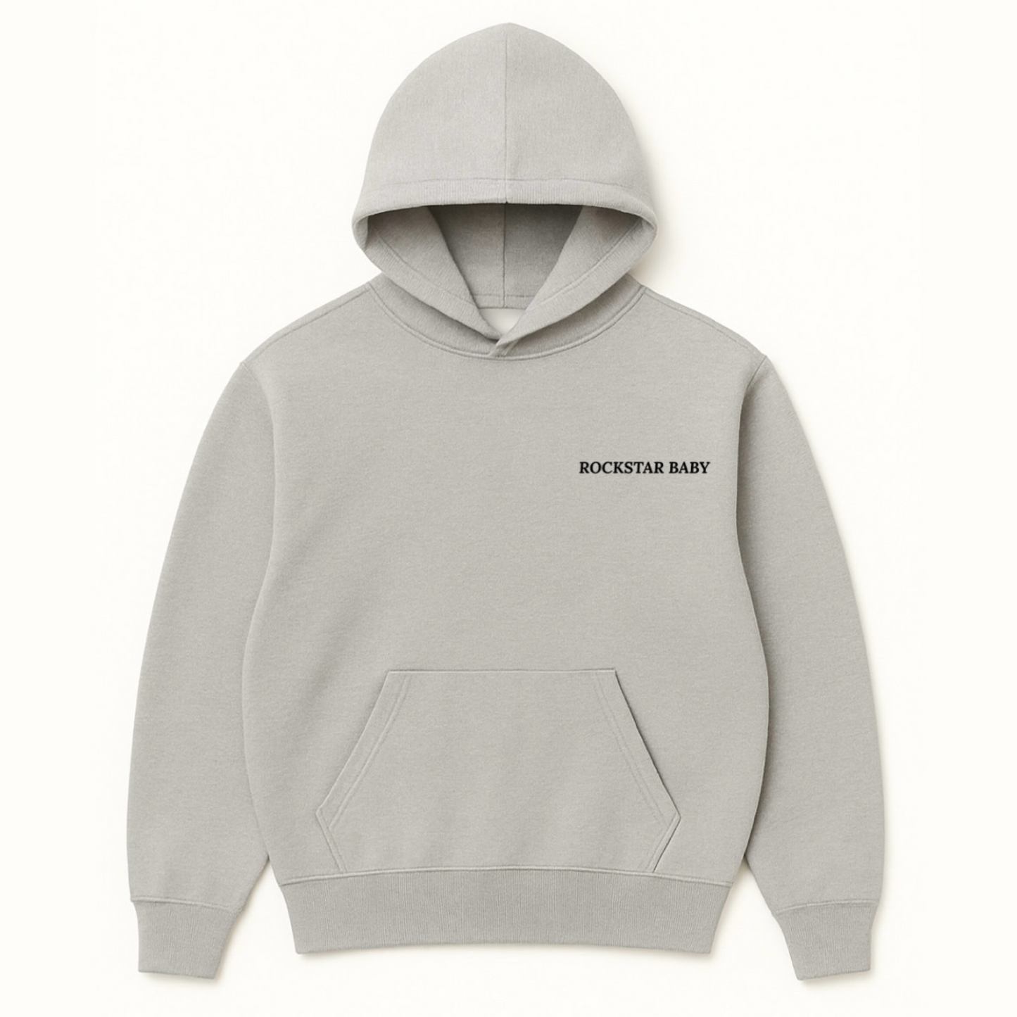 Oversized Signature Hoodie - Grey