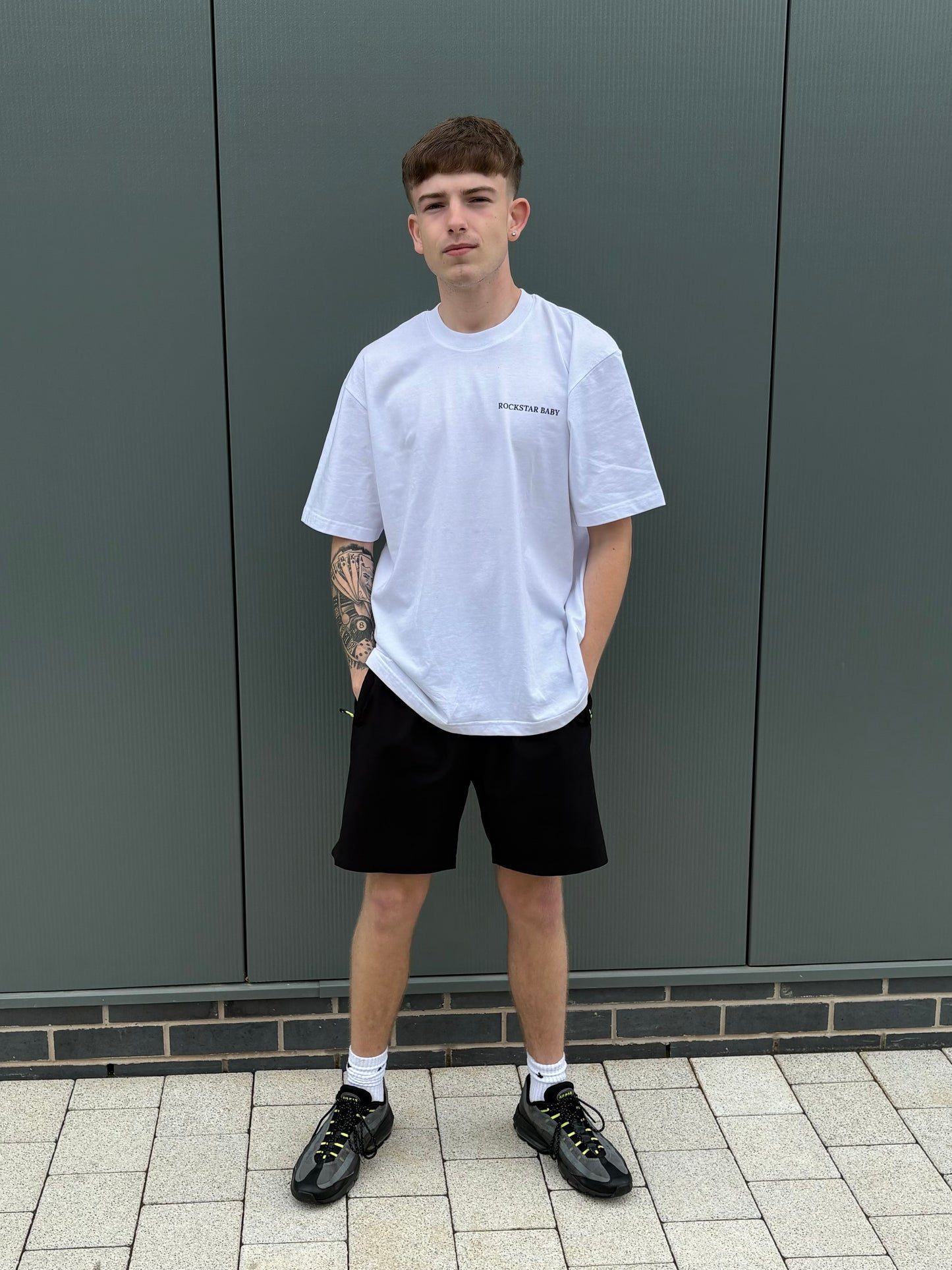 Oversized Signature T-Shirt Bundle - Black/White