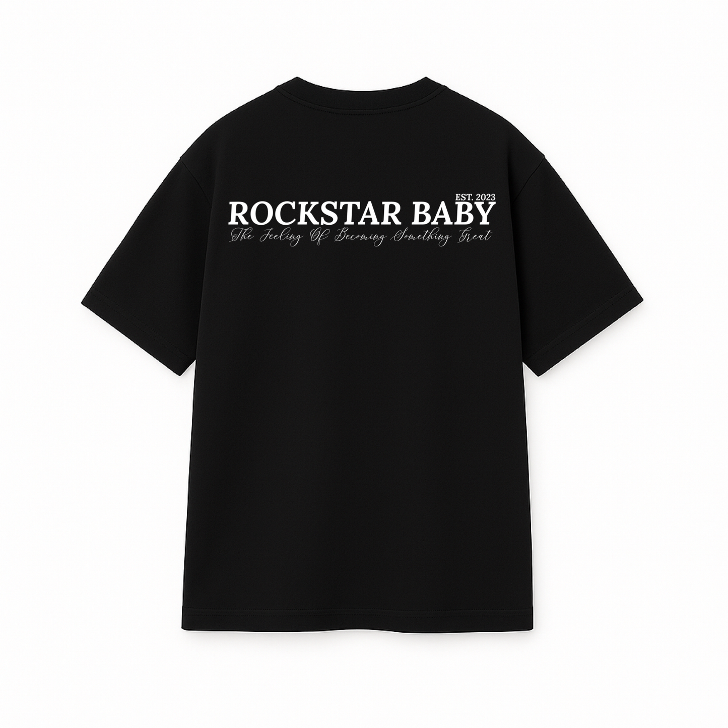 Signature Oversized T-shirt - BLACK