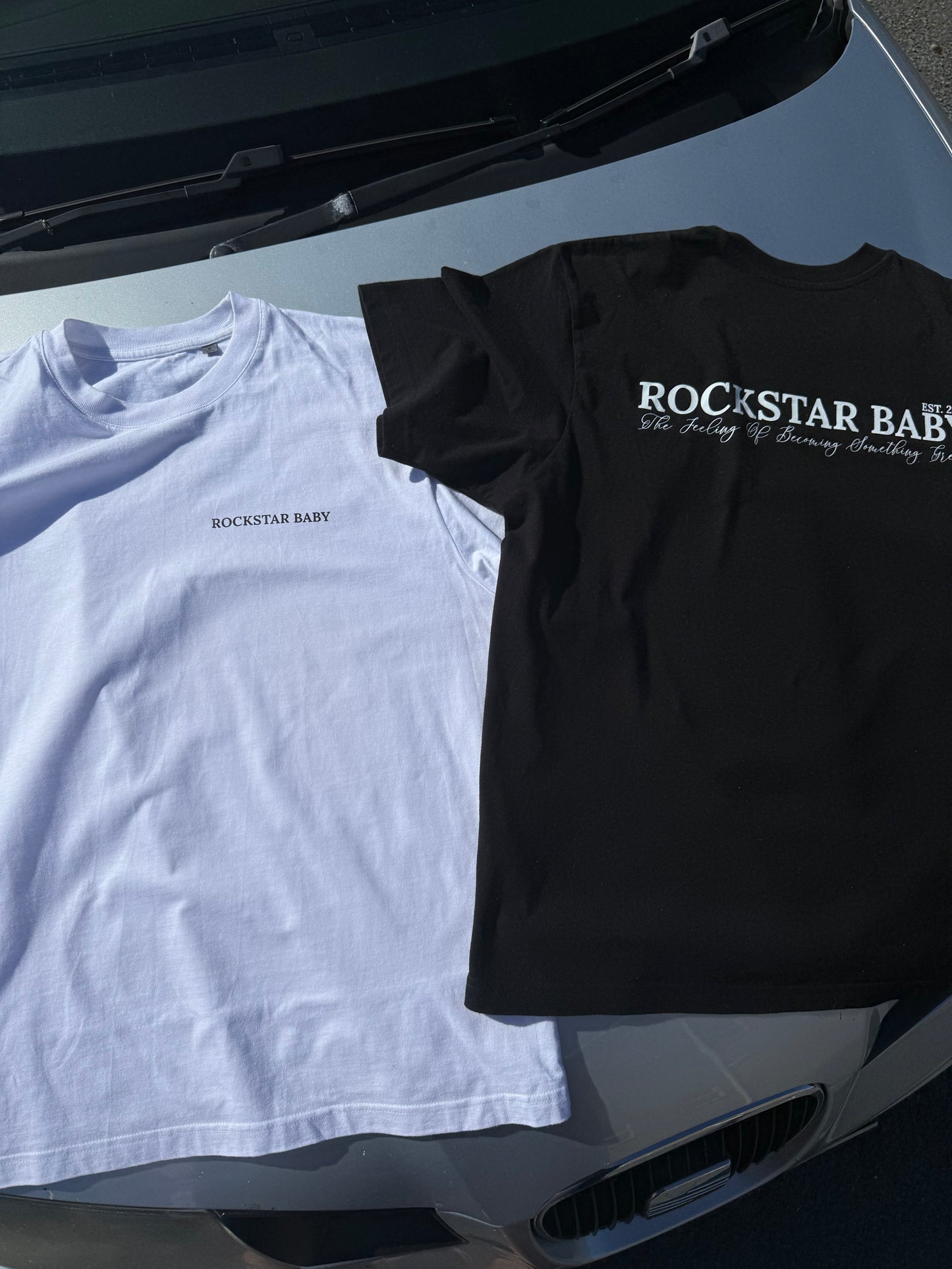 Oversized Signature T-Shirt Bundle - Black/White