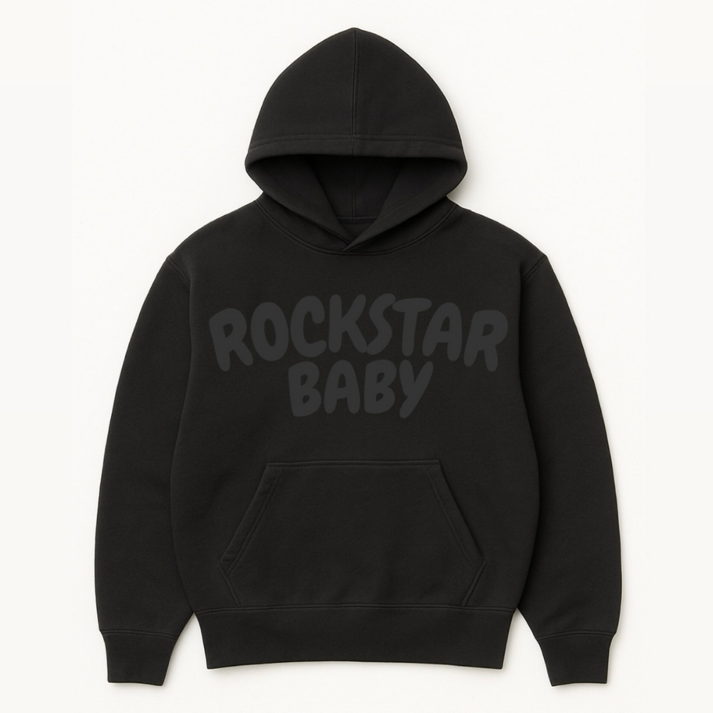 Cloud Nine Oversized Hoodie - Black/Black