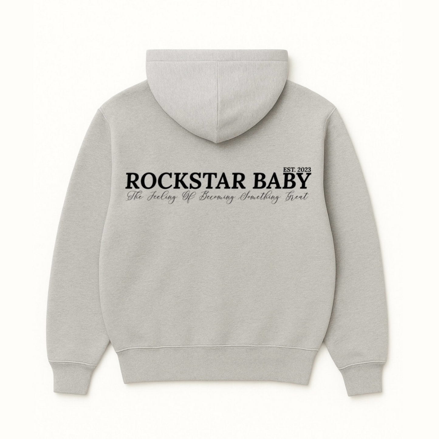 Oversized Signature Hoodie - Grey