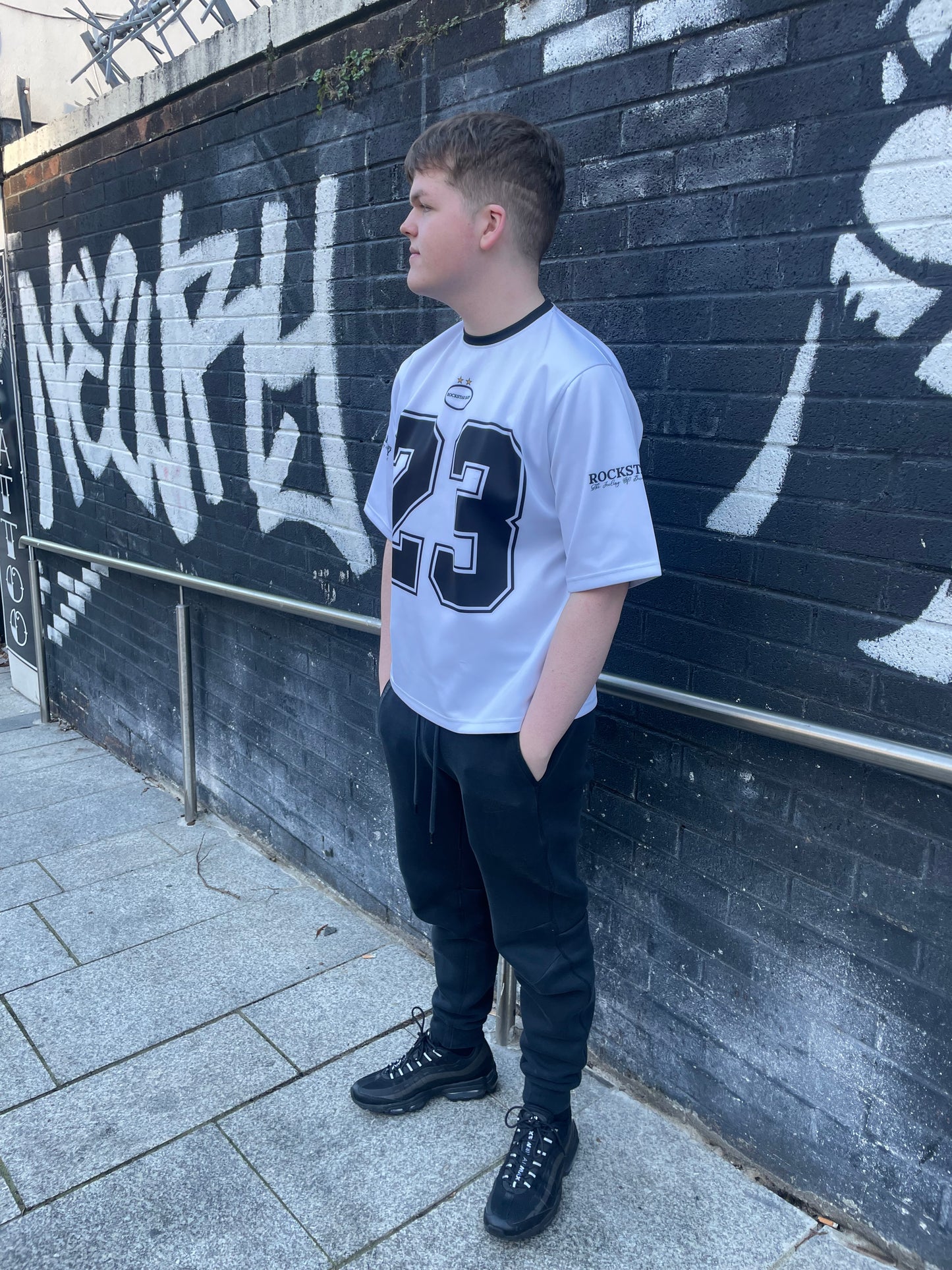 Signature NFL Jersey - Black/White