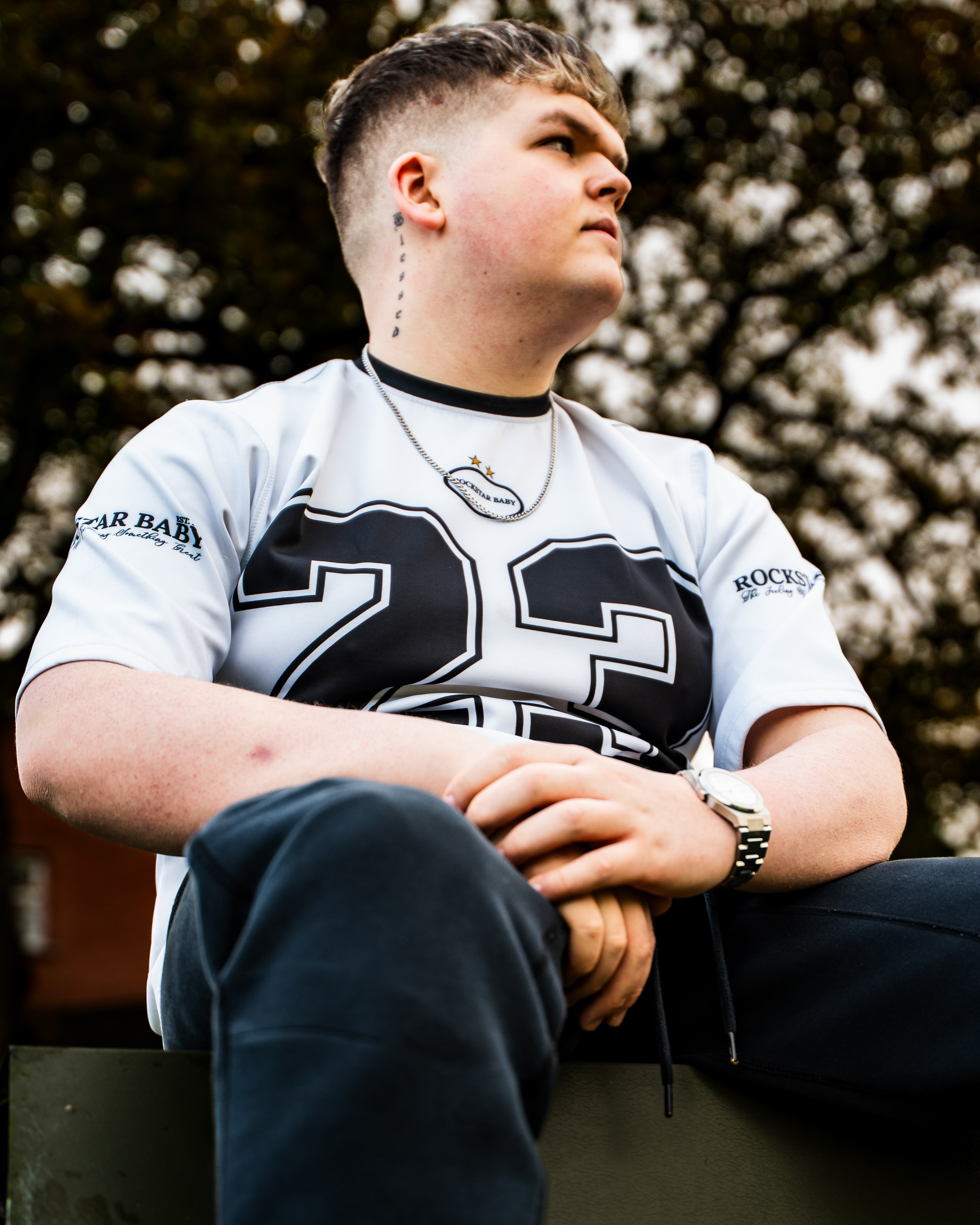 Signature NFL Jersey - Black/White