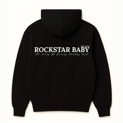 Oversized Signature Hoodie - Black