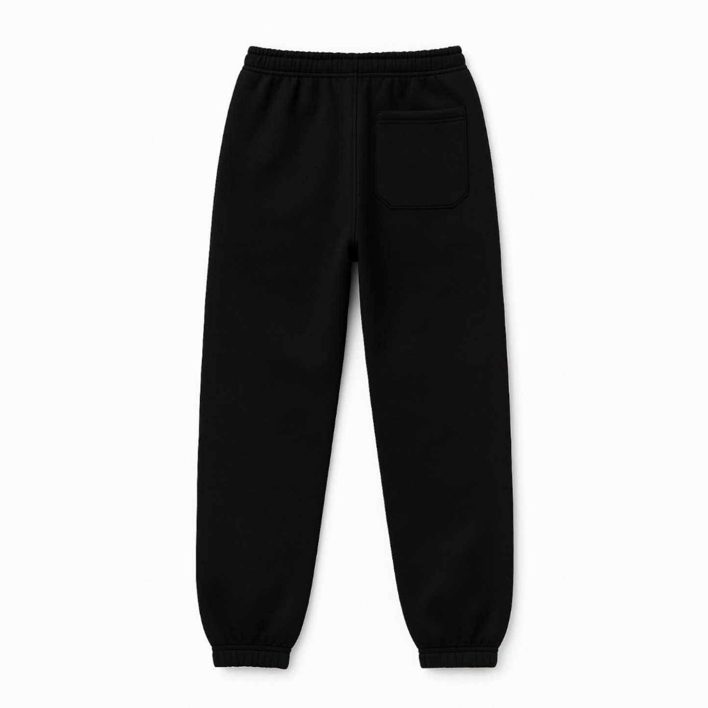 Oversized Signature Joggers - Black