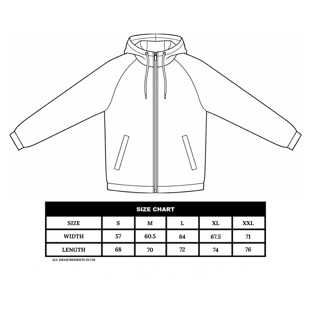 Gekokujo Windbreaker - Black