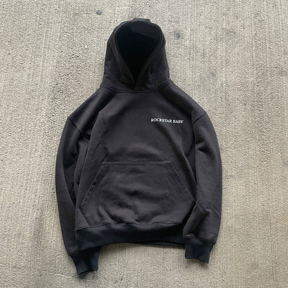 Oversized Signature Hoodie - Black