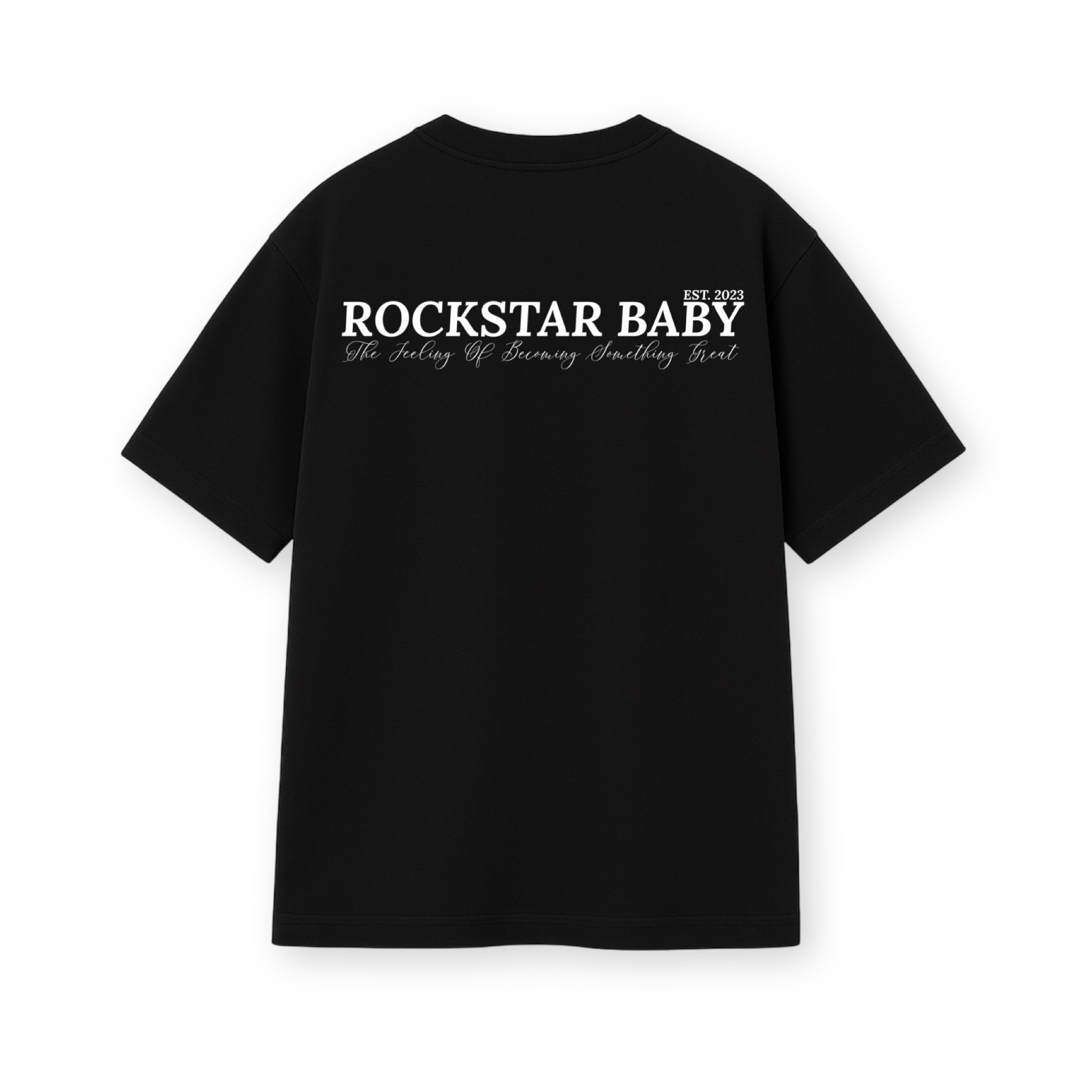 Signature Oversized T-shirt - BLACK