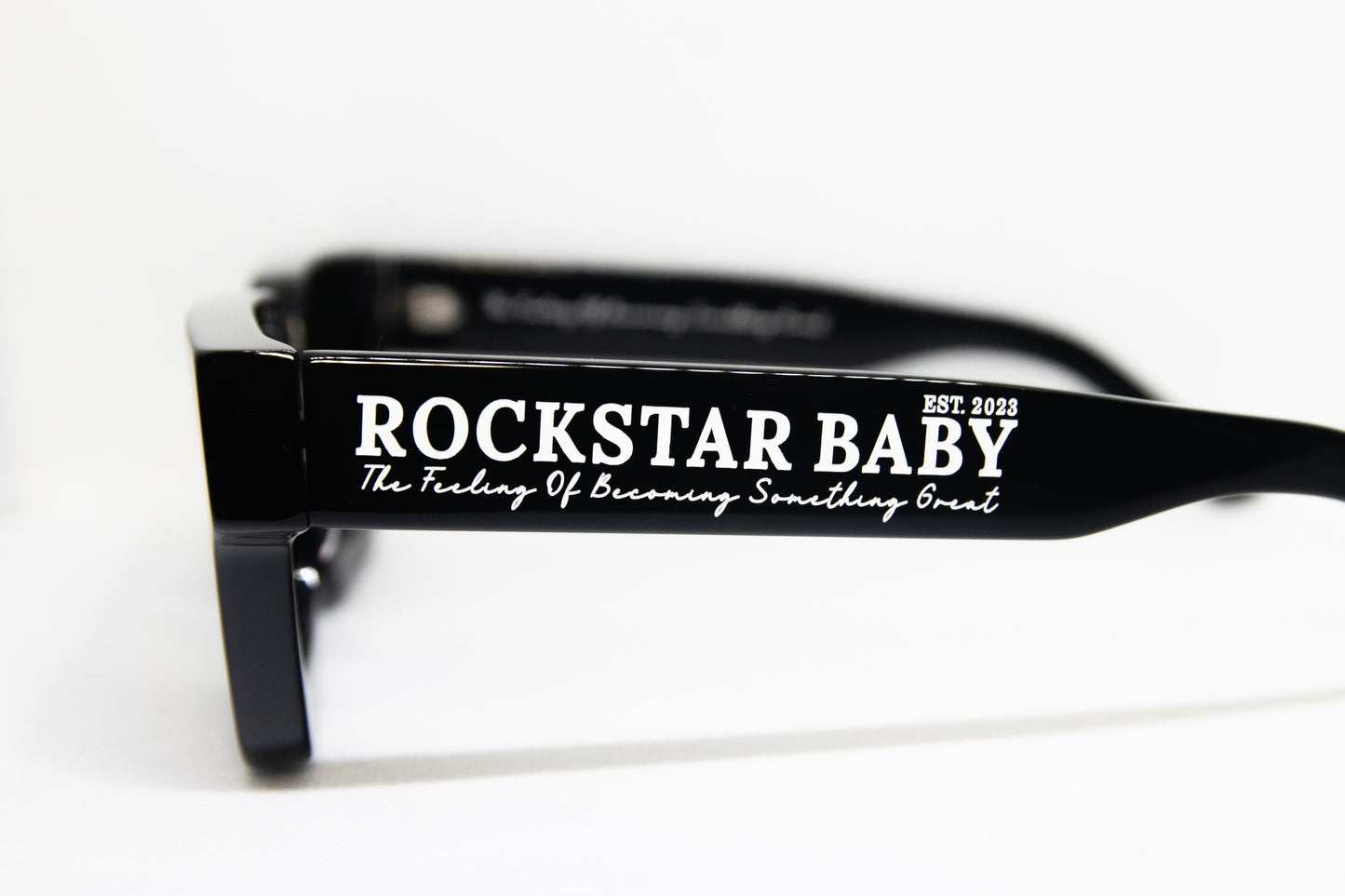 Rockstar Baby Black Sunglasses