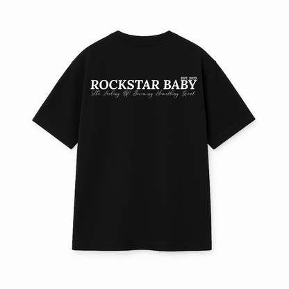 Signature Oversized T-shirt - BLACK