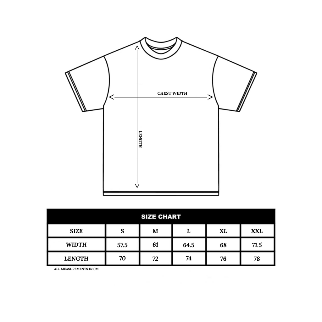 Signature Oversized T-shirt - BLACK