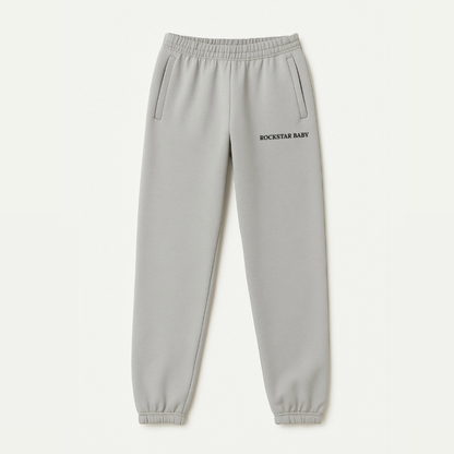 Oversized Signature Joggers - Grey