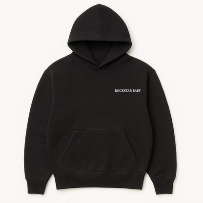 Oversized Signature Hoodie - Black