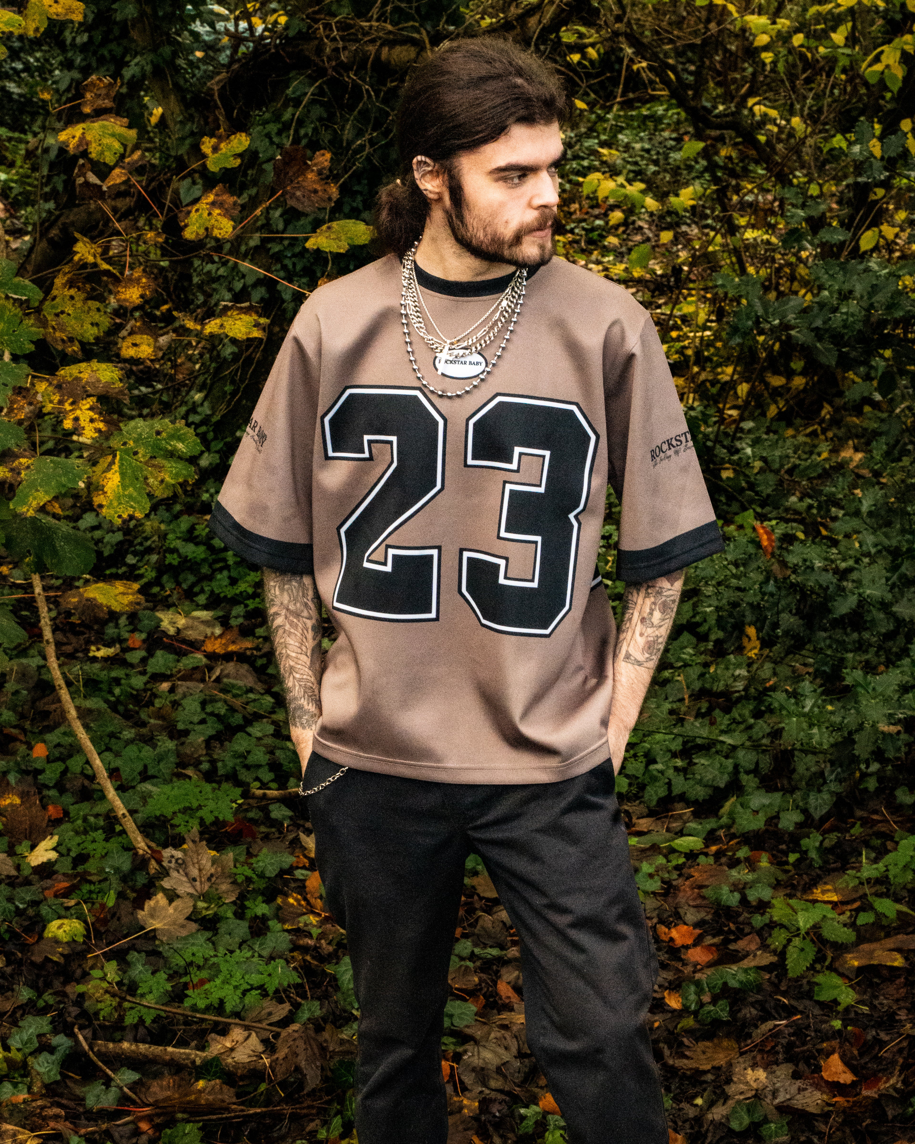 Signature NFL Jersey - Mocha/Black