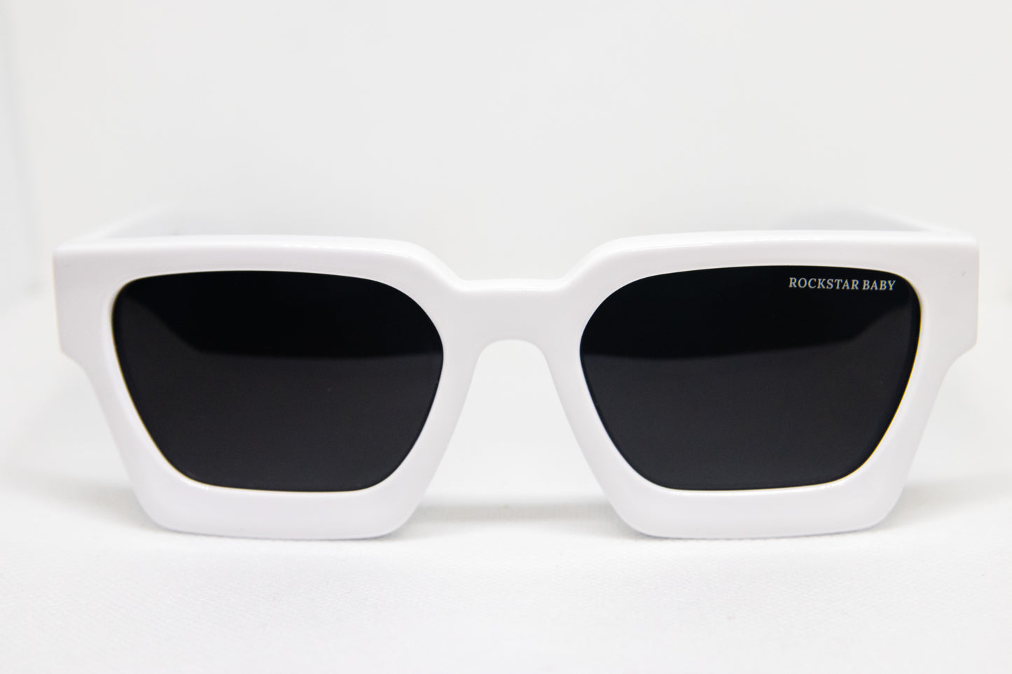 Rockstar Baby White Sunglasses