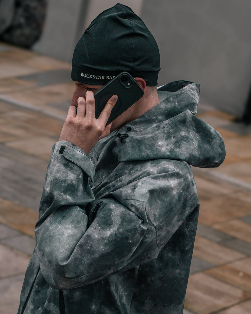 Signature Skull Cap - Black/White