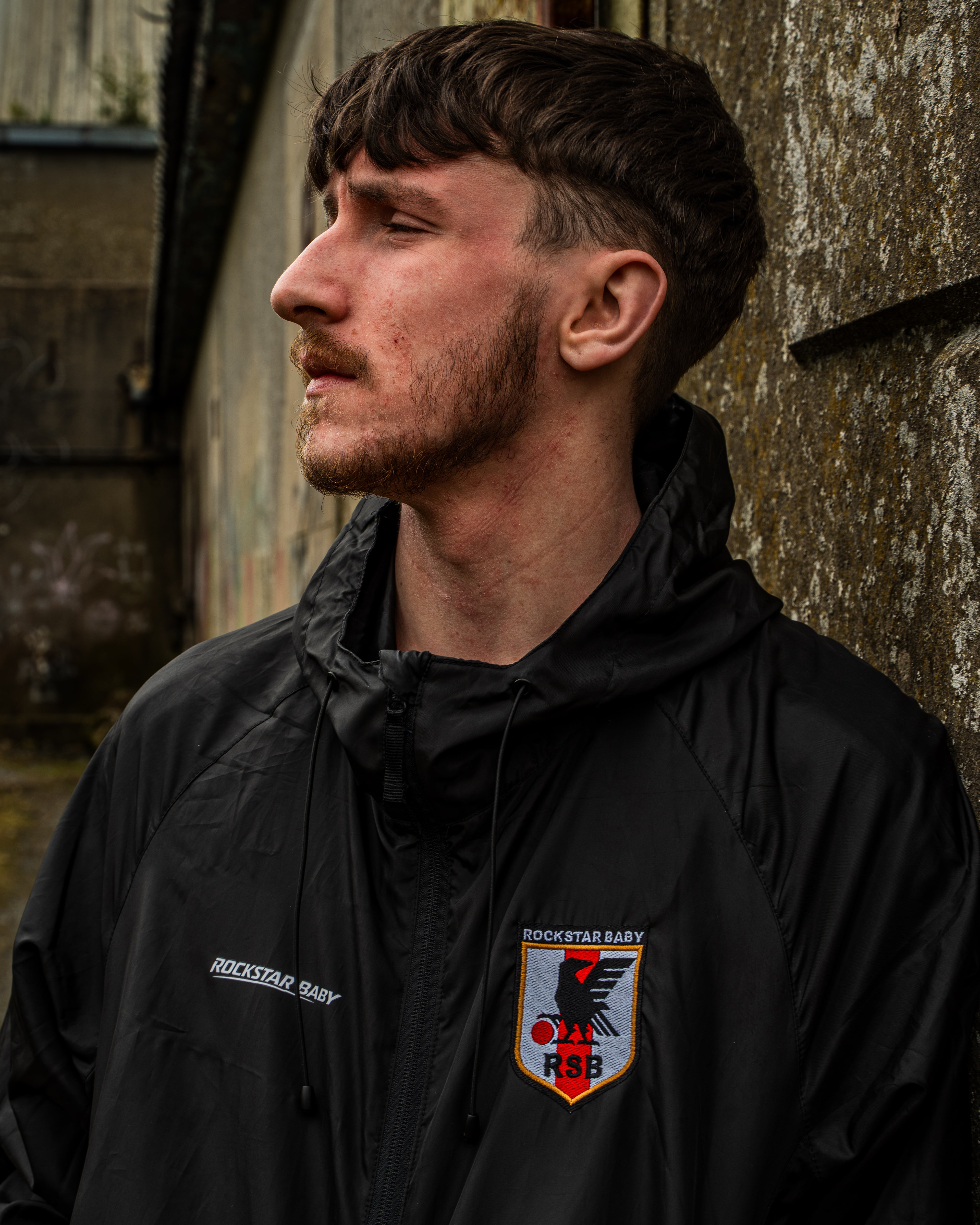 Gekokujo Windbreaker - Black