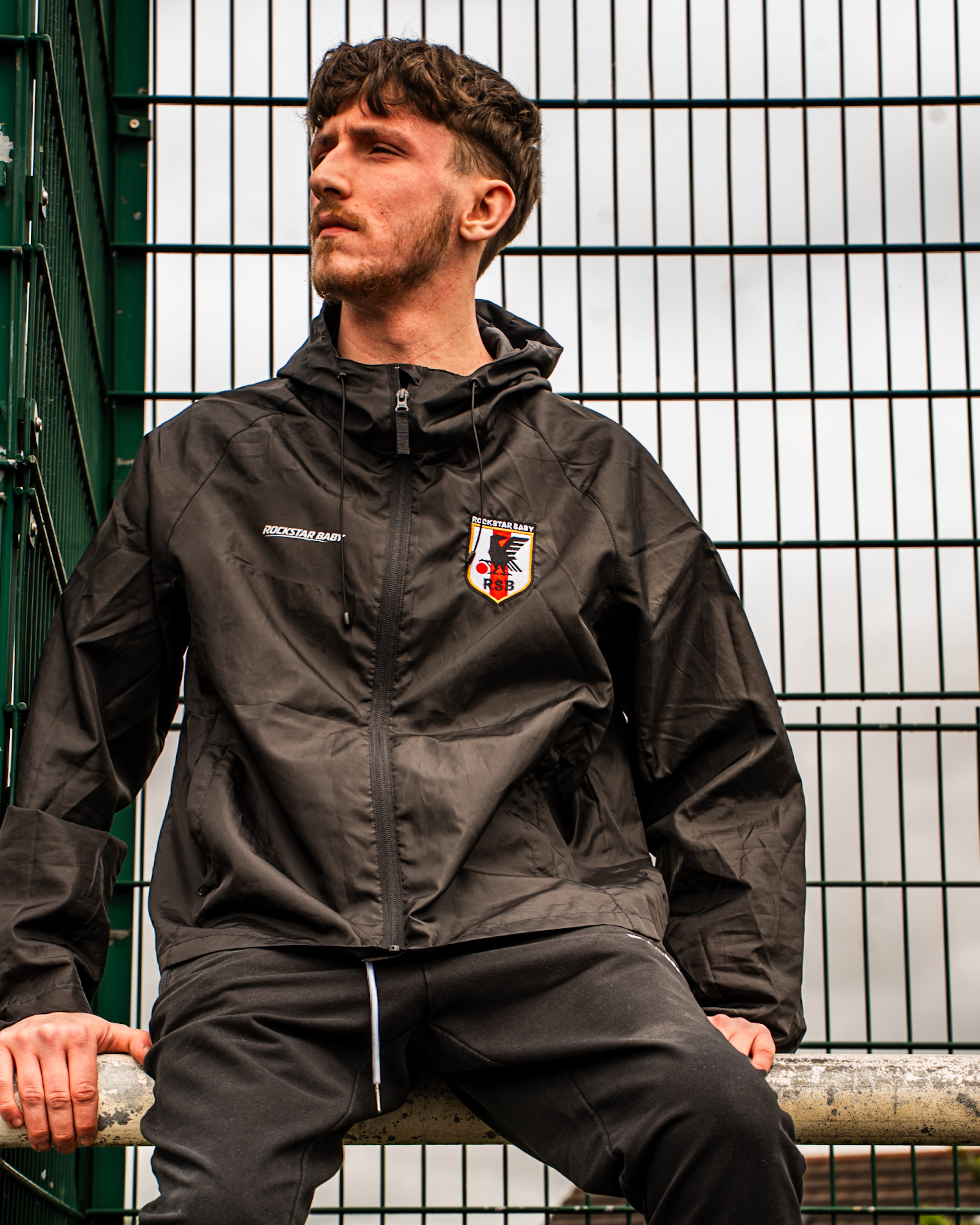 Gekokujo Windbreaker - Black