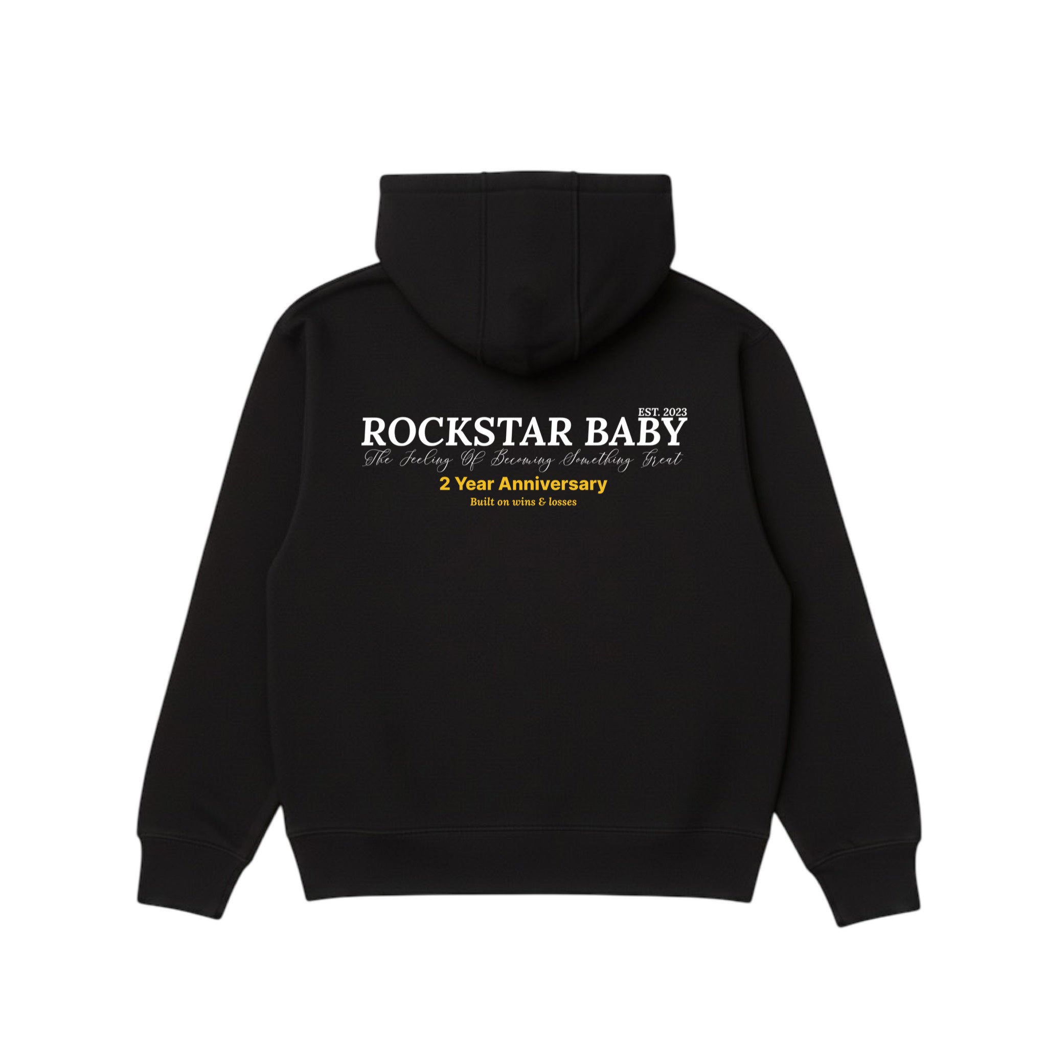 Anniversary Zip Hoodie - Black (PRE-ORDER)