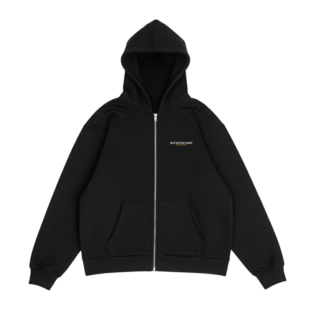 Anniversary Zip Hoodie - Black (PRE-ORDER)